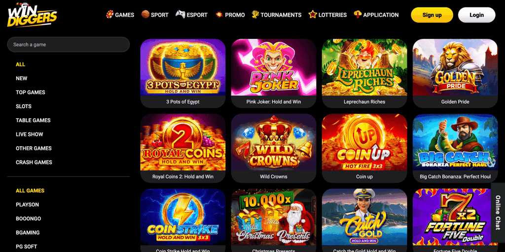 Win Diggers Gambling Enterprise Online Games Win Diggers Gambling Enterprise Online Games